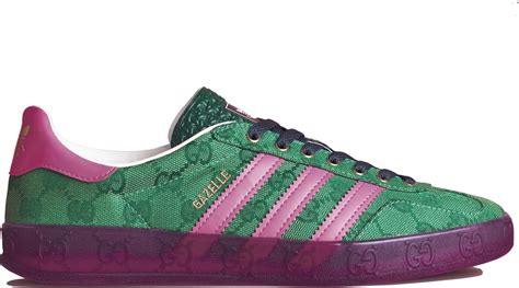 adidas gucci gazelle grün|gucci gazelle green sneakers.